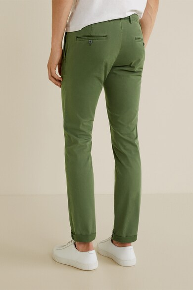 Mango Pantaloni chino slim fit Borne Barbati