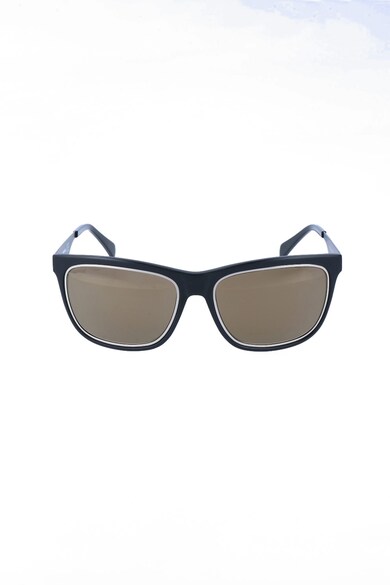 Diesel Квадратни слънчеви очила с контрастни детайли Мъже