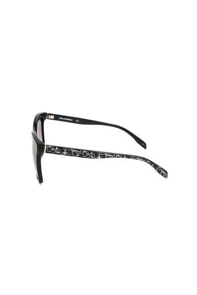 Karl Lagerfeld Szögletes napszemüveg mintás szárakkal női