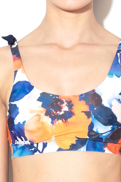 DESIGUAL Camo Flower fitnesz sportmelltartó női