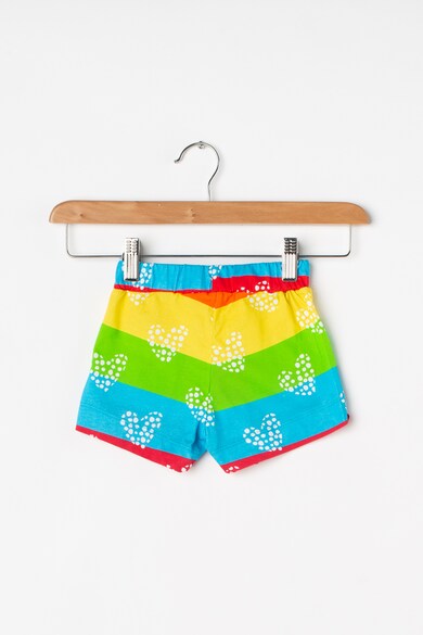 Agatha Ruiz de la Prada Pantaloni scurti cu model colorblock Rainbow Fete