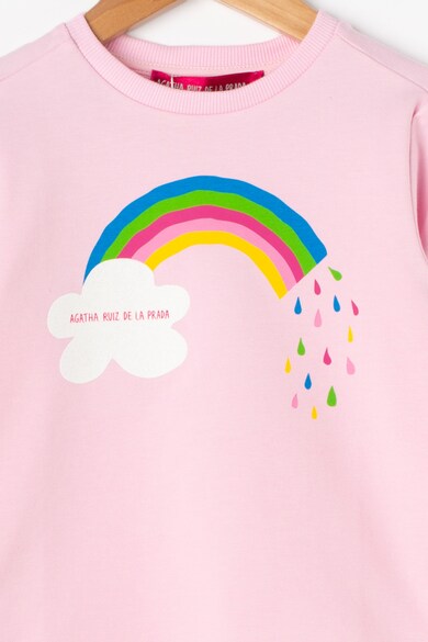 Agatha Ruiz de la Prada Bluza cu terminatie asimetrica Rainbow Fete