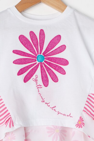 Agatha Ruiz de la Prada Tricou cu terminatie evazata Daisy Fete