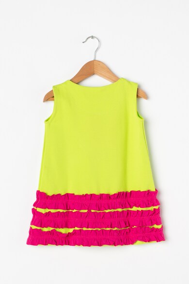 Agatha Ruiz de la Prada Rochie cu aplicatie in forma de inima, cu paiete Color Wave Fete