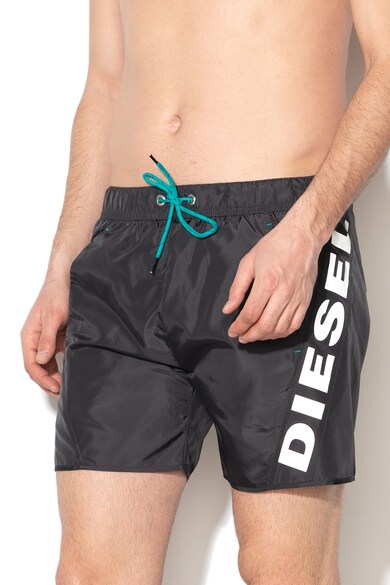 Diesel Pantaloni scurti de baie cu logo reflectorizant Seasprint Barbati