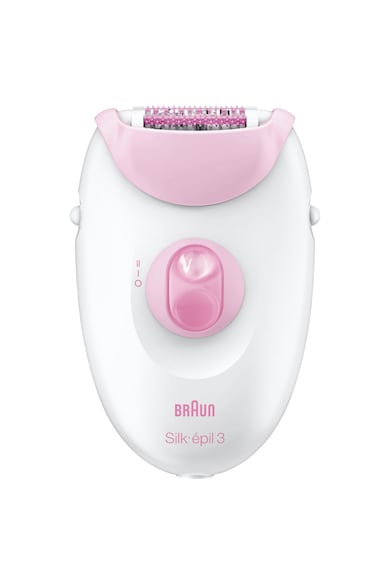 Braun Epilator  , 20 pensete, 1 accesoriu, 2 viteze, Alb/Roz Femei