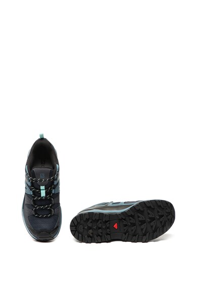 Salomon Pantofi cu insertii de piele pentru drumetii X Radiant Femei
