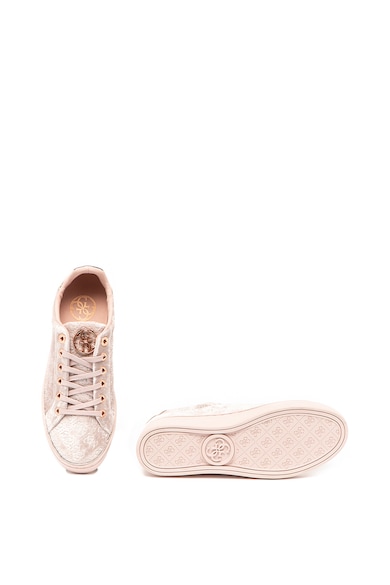 GUESS Кадифени спортни обувки с лого Жени