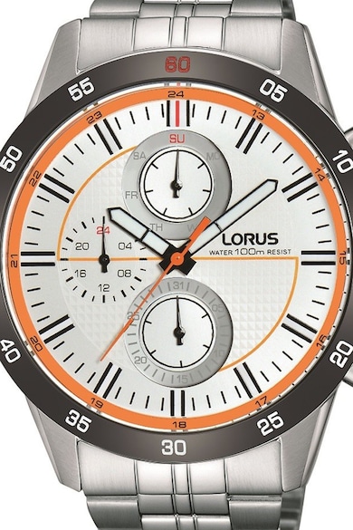 Lorus Мултифункционален часовник с метална верижка Мъже