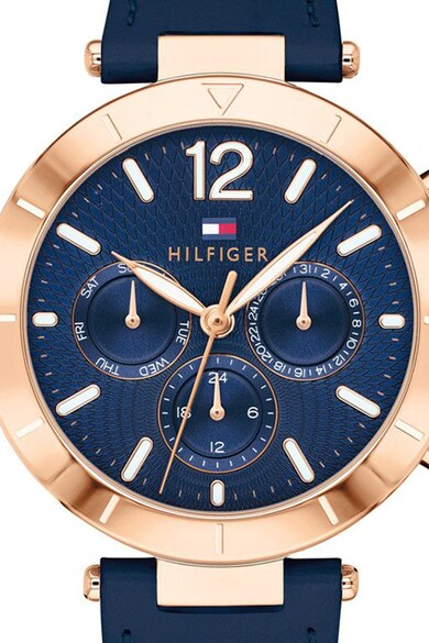 Tommy Hilfiger Chrono karóra bőrszíjjal női