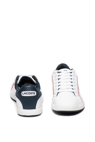 Lacoste Pantofi sport de piele ecologica si piele, cu Ortholite ® Graduate Barbati