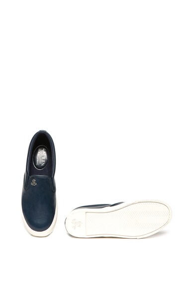 Lauren Ralph Lauren Pantofi slip-on de piele si material textil Camilo Femei