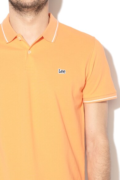 Lee Tricou polo regular fit din material pique Barbati