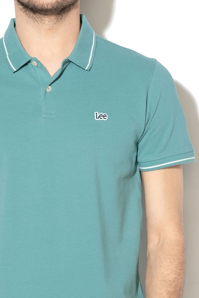 Lee Tricou polo regular fit din pique Barbati