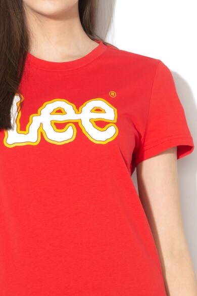 Lee Вталена тениска с лого Жени