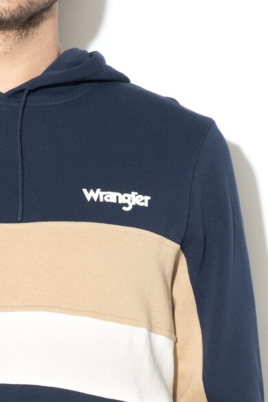 Wrangler Kapucnis pulóver colorblock dizájnnal férfi