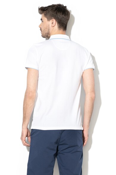 Wrangler Piké galléros póló kontrasztos szegélyekkel férfi