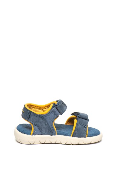 Timberland Sandale cu velcro si garnituri de piele nabuc Nubble Fete