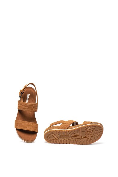 Timberland Sandale slingback de piele intoarsa Malibu Waves Femei