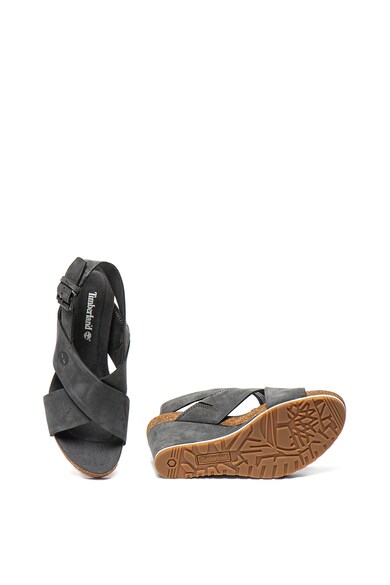 Timberland Sandale wedge de piele intoarsa Sunset Femei