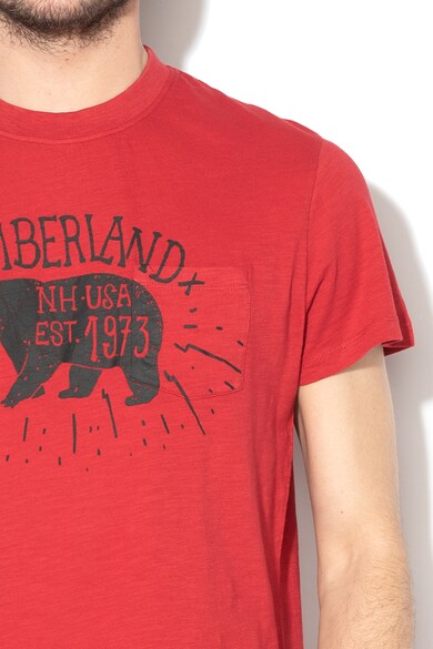 Timberland Tricou cu imprimeu logo Whiteface River Barbati