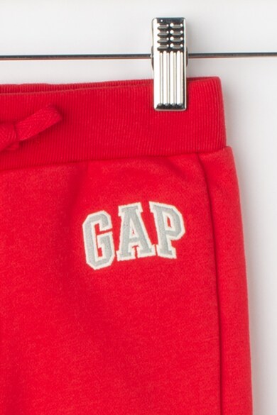 GAP Pantaloni sport cu captuseala de fleece si logo brodat Baieti