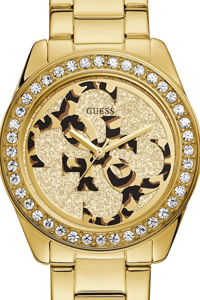 Guess Ceas quartz decorat cu cristale Femei