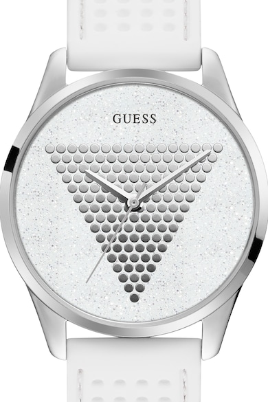 Guess Ceas rotund cu detaliu geometric pe cadran Femei