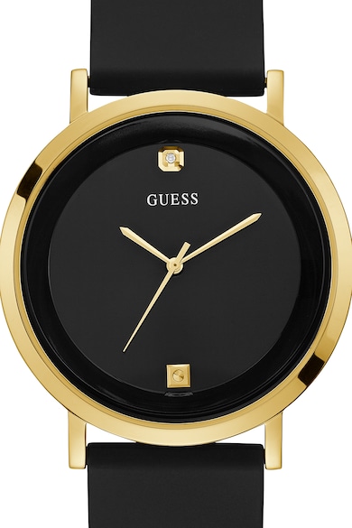 GUESS Ceas analog decorat cu diamante Barbati