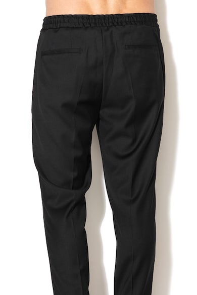 Selected Homme Pantaloni conici din amestec de lana Barbati