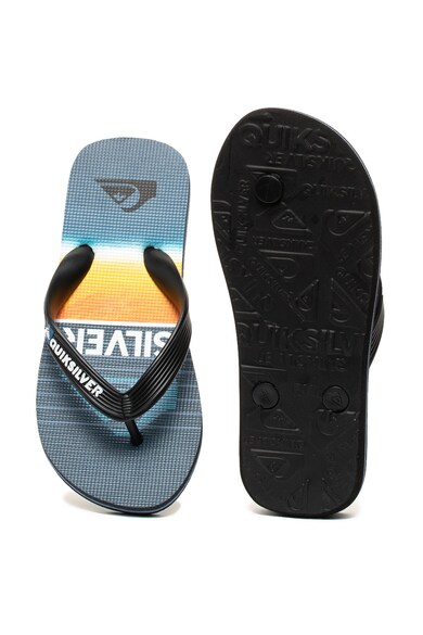 QUIKSILVER Papuci flip-flop cu logo Molohi Baieti