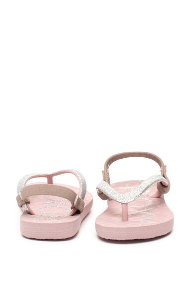 ROXY Papuci flip-flop cu bareta slingback Viva Glittery Fete