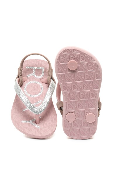 ROXY Viva sarokpántos csillámos flip-flop papucs Fiú