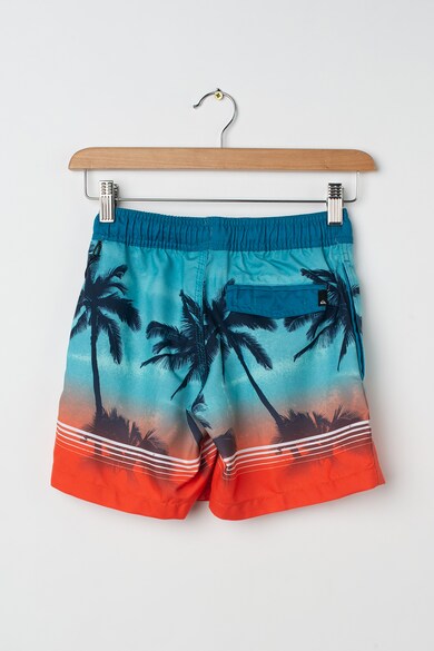 QUIKSILVER Pantaloni scurti de baie cu imprimeu tropical Baieti