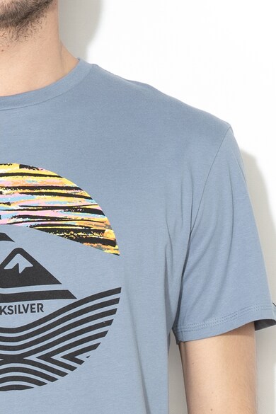 QUIKSILVER Regular fit póló logómintával férfi