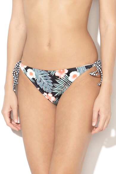 ROXY Costum de baie din doua piese, cu model floral si bretele halter Femei