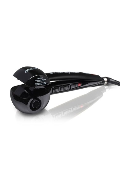 BaByliss Pro Ondulator Profesional MiraCurl BaBylissPro 2665, 3 trepte, 190°- 230°C, invelis din Nano-Titanium, Negru Femei