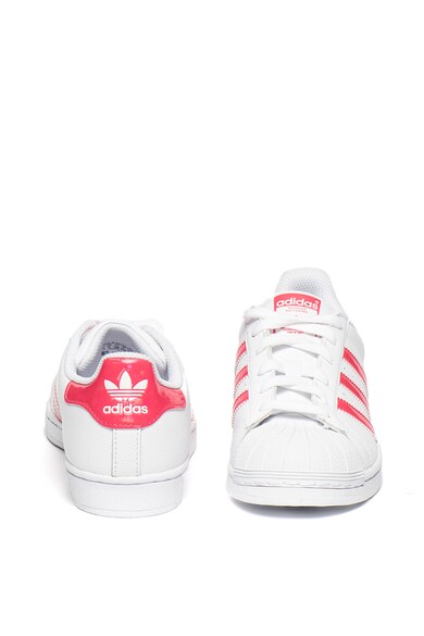 adidas Originals Pantofi sport cu dungi emblematice Superstar Fete