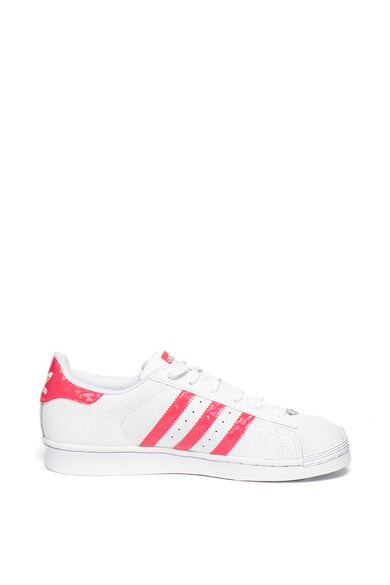 adidas Originals Pantofi sport cu dungi emblematice Superstar Fete