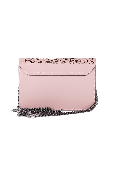 Mia Tomazzi Geanta crossbody d epiele cu perforatii Vaprio Femei