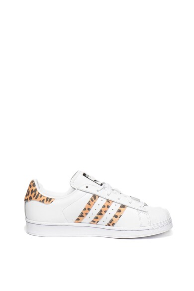 adidas Originals Superstar bőr sneaker műbőr betétekkel női