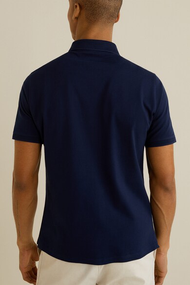 Mango Tricou polo slim fit Merc Barbati