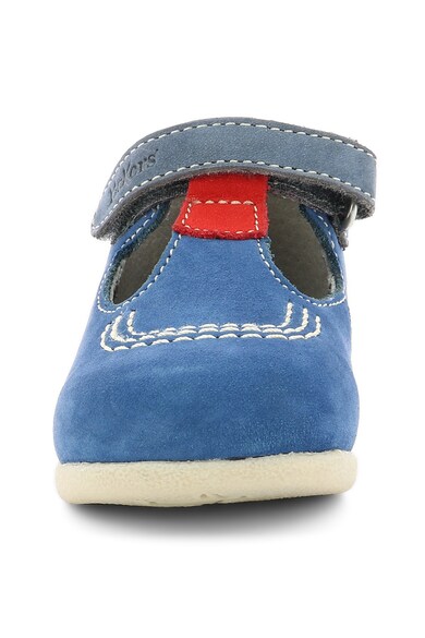 Kickers kids Pantofi de piele nabuc Baieti