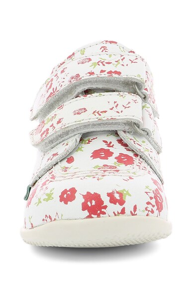 Kickers kids Pantofi de piele cu velcro Fete