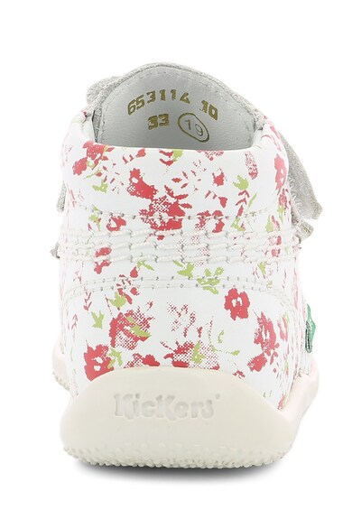 Kickers kids Pantofi de piele cu velcro Fete