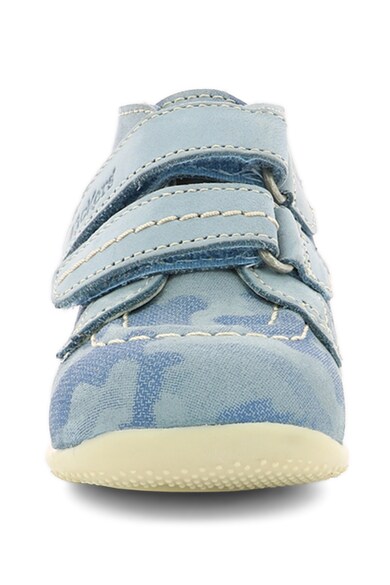 Kickers kids Ghete de piele cu velcro Baieti