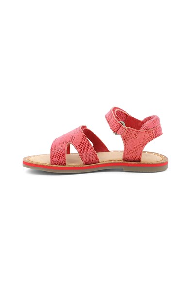 Kickers kids Sandale velcro de piele Fete