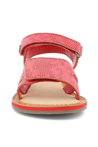 Kickers kids Sandale velcro de piele Fete