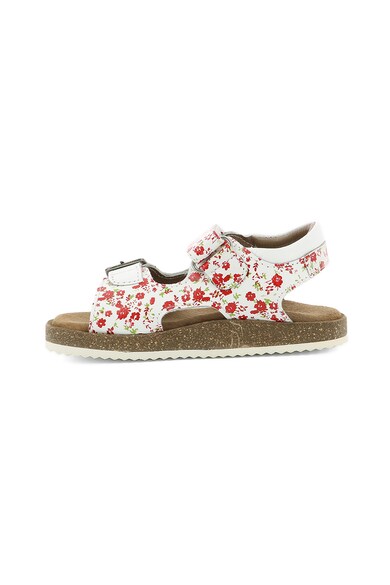 Kickers kids Sandale de piele cu imprimeu floral Fete