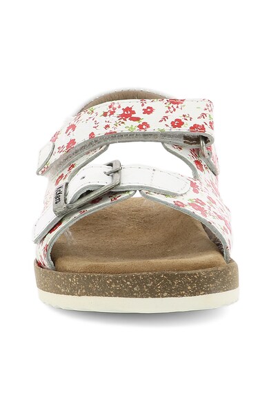 Kickers kids Sandale de piele cu imprimeu floral Fete